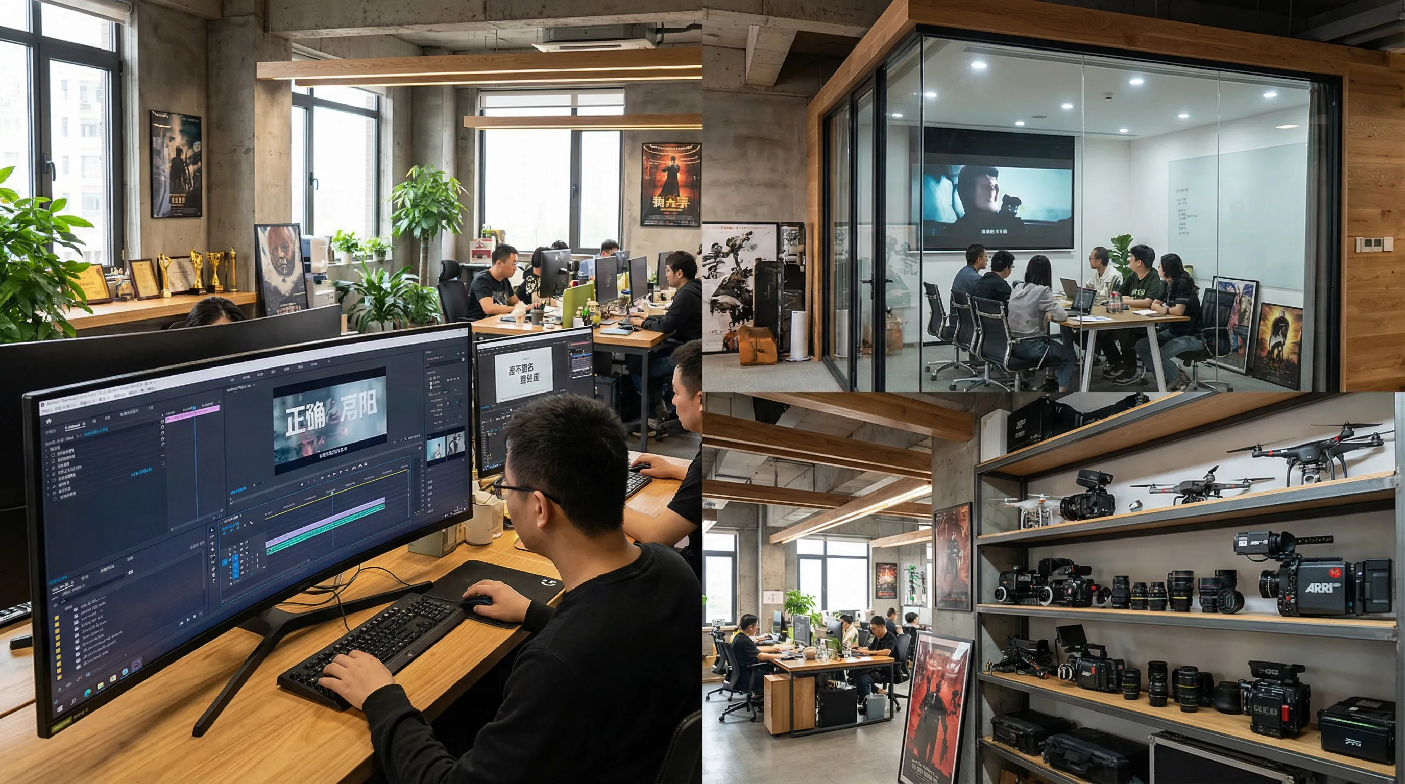 国产自拍影视传媒公司办公室