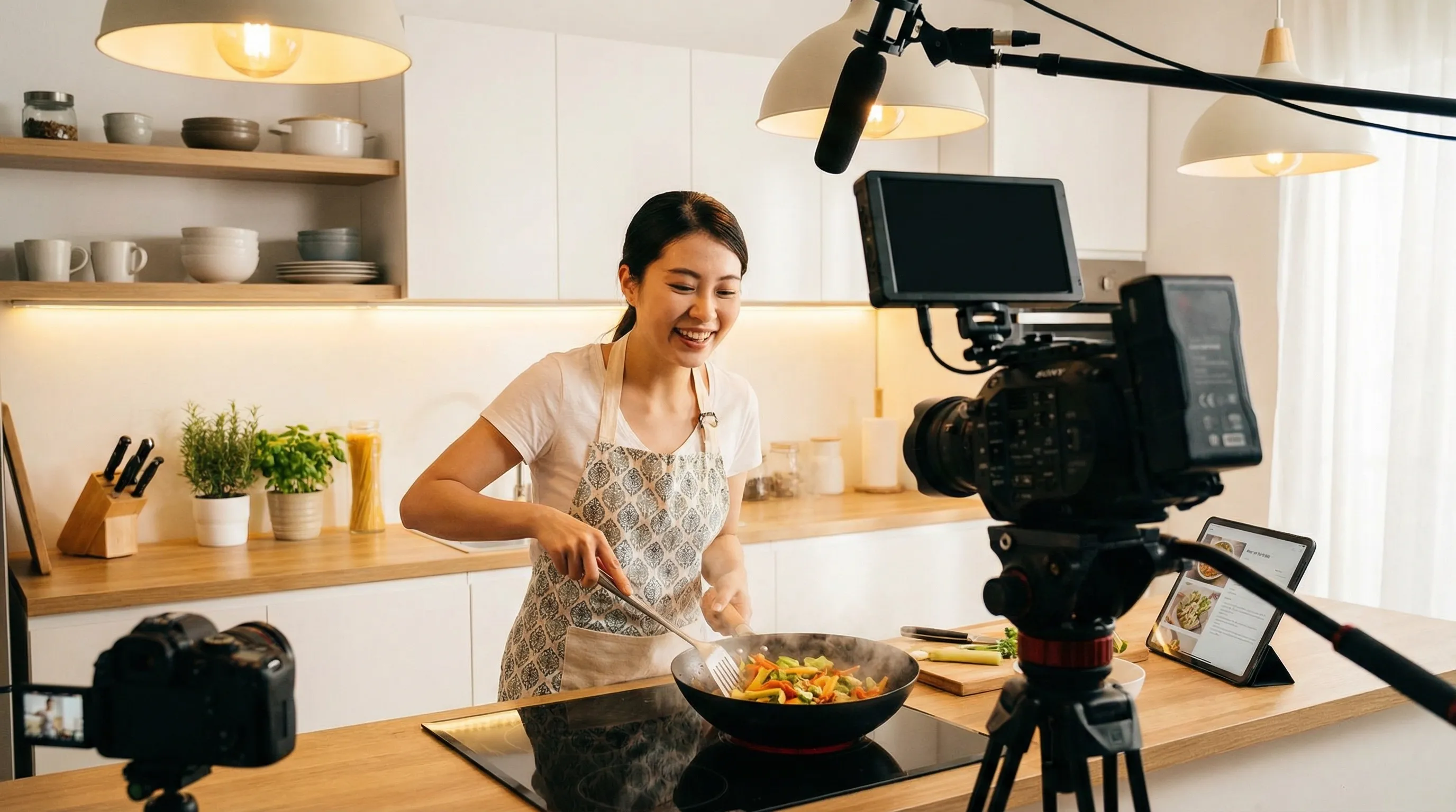 国产自拍美食视频教程